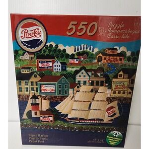 Karmin International  Pepsi Cola Pepsi Harbor 550 Piece Jigsaw Puzzle